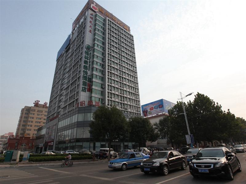 Greentree Inn Liaocheng Five Star Department Store Express Hotel Exterior foto